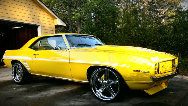 Обои картинки фото автомобили, camaro
