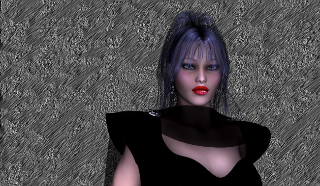 Обои картинки фото 3д графика, портрет , portraits, фон, взгляд, девушка