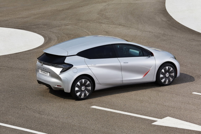 Обои картинки фото 2014 renault eolab, автомобили, renault, серебристый, eolab