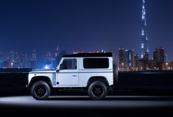 Картинка автомобили land-rover land rover 2015г 2000000th defender 90