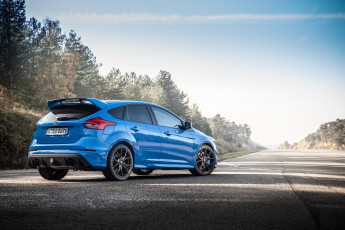 Картинка автомобили ford синий 2015г focus rs