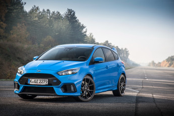 Картинка автомобили ford синий 2015г focus rs