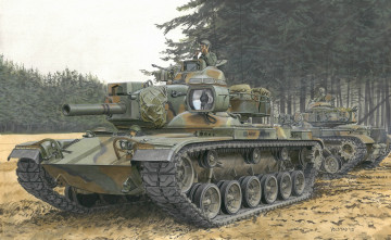 Картинка рисованное армия танки