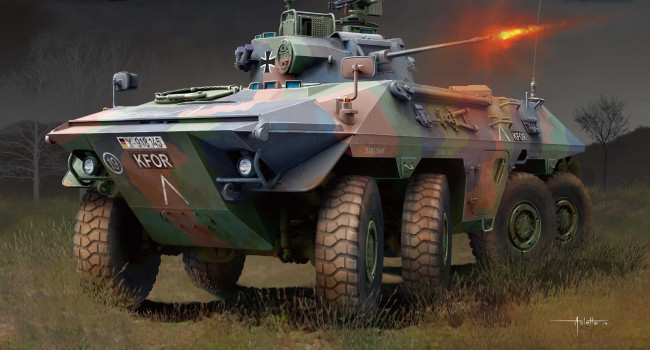 Обои картинки фото рисованное, армия, бтр