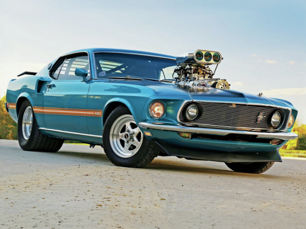 Обои картинки фото автомобили, mustang