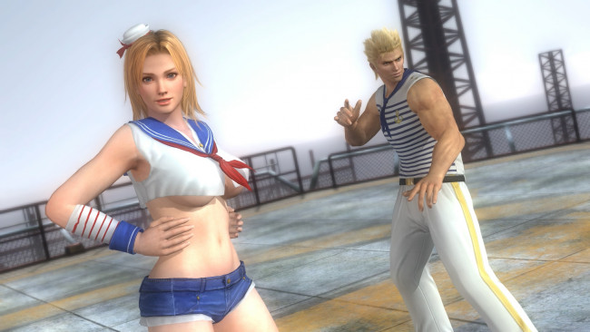 Обои картинки фото 3д графика, фантазия , fantasy, поза, парень, фон, взгляд, девушка