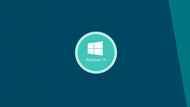 Обои картинки фото компьютеры, windows  10, фон, логотип