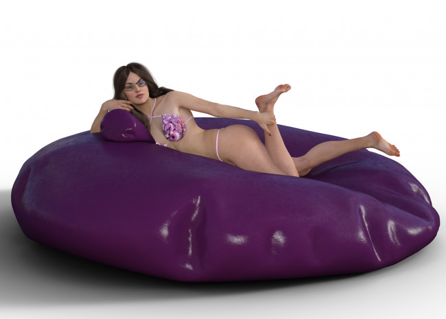 Обои картинки фото 3д графика, люди , people, взгляд, девушка, фон