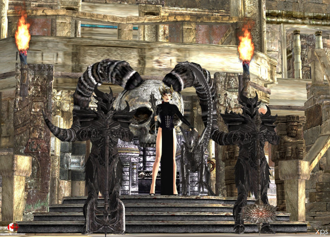 Обои картинки фото 3д графика, фантазия , fantasy, фон, взгляд, девушка