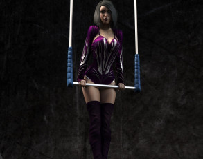 Картинка 3д+графика спорт+ sport девушка взгляд фон