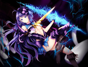 Картинка аниме оружие +техника +технологии sword girl protector mask sugoi chest blade oppai boobies breast mahou buttocks warrior thigh titty busty ken