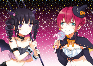 Картинка аниме blend+s девочки