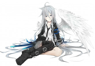 Картинка аниме ангелы +демоны ангел