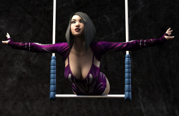 Картинка 3д+графика спорт+ sport девушка взгляд фон