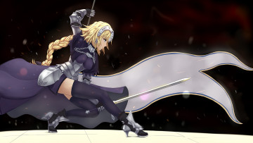 Картинка аниме fate stay+night девушка