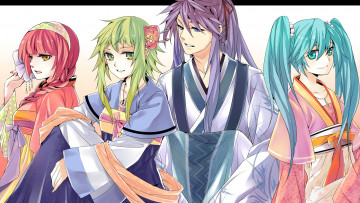 Картинка аниме vocaloid вокадоид