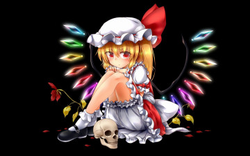 Картинка аниме touhou flandre scarlet