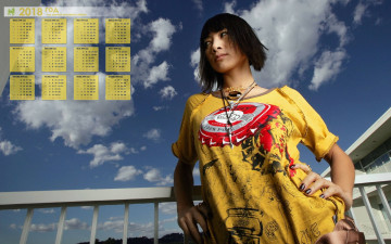 Картинка ling+bai календари знаменитости 2018 женщина актриса