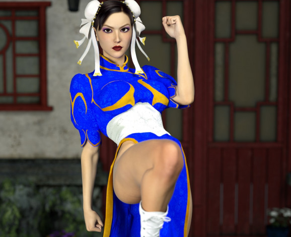 Обои картинки фото 3д графика, люди , people, девушка, взгляд, фон