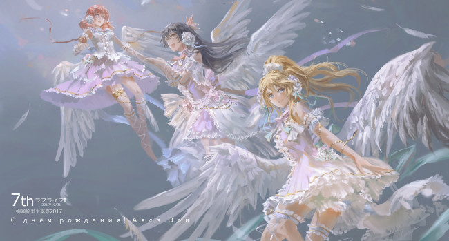 Обои картинки фото аниме, love live,  school idol project, love, live