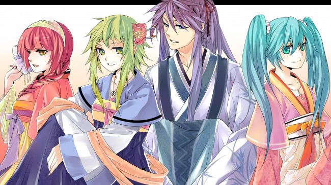 Обои картинки фото аниме, vocaloid, вокадоид