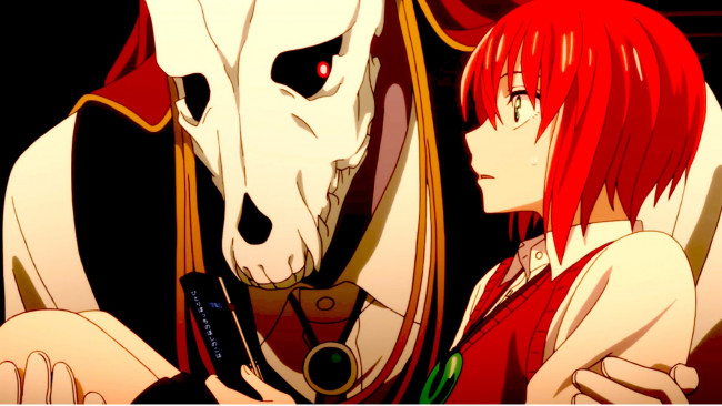 Обои картинки фото аниме, mahou tsukai no yome, невеста, чародея