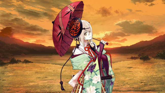 Обои картинки фото аниме, sengoku night blood, кровавая, ночь, сэнгоку