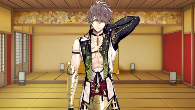 Обои картинки фото аниме, sengoku night blood, кровавая, ночь, сэнгоку