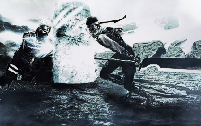 Обои картинки фото аниме, naruto, какаши, забуза