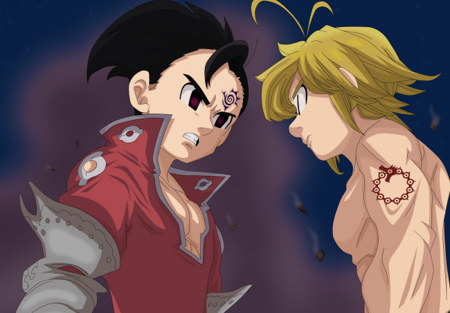 Обои картинки фото аниме, nanatsu no taizai, the, seven, deadly, sins