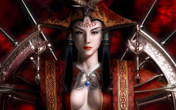 Картинка видео+игры a3 +age+of+sovereign+ project+a3 шипы наряд девушка