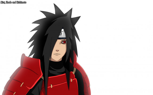 Обои картинки фото аниме, naruto, учиха, мадара