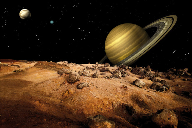 Обои картинки фото титан, космос, спутники сатурна, спутник, сатурн, планета, вселенная, галактика, поверхность, почва, грунт, атмосфера, пустыня