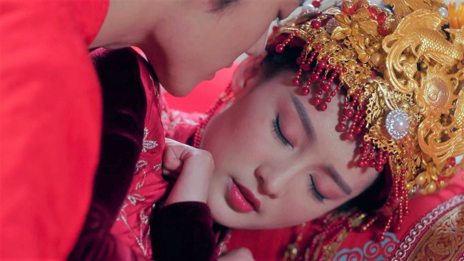 Обои картинки фото кино фильмы, the wolf, невеста, сон