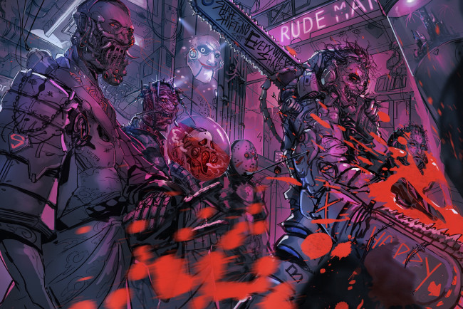 Обои картинки фото фэнтези, роботы,  киборги,  механизмы, киборги