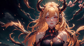 Картинка аниме ангелы +демоны нейросети графика нейроарт ai art нейронные сети рисунки нейро искусство