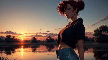 Картинка рисованное люди нейросети графика нейроарт ai art нейронные сети рисунки нейро искусство