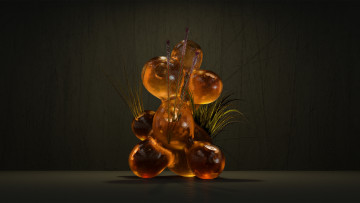 Картинка 3д+графика другое+ other объект трава