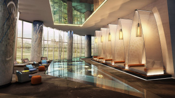 обоя интерьер, кафе,  рестораны,  отели, отель, холл