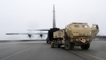 Картинка техника военная+техника m142 himars реактивная система залпового огня колесное шасси самолет