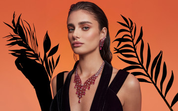 обоя девушки, taylor hill, актриса, портрет, украшения