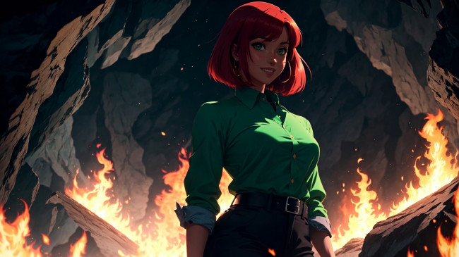 Обои картинки фото фэнтези, девушки, нейросети, графика, нейроарт, ai, art, нейронные, сети, рисунки, нейро, искусство