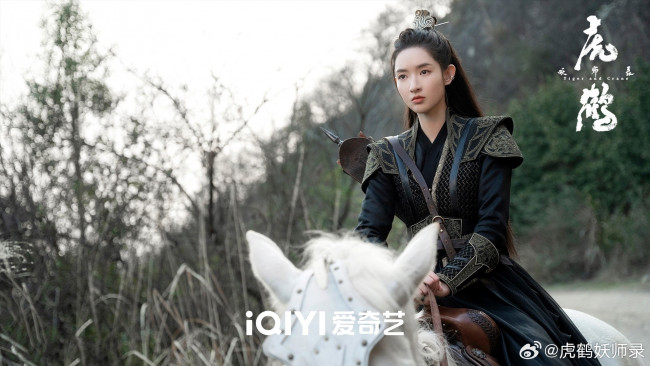 Обои картинки фото кино фильмы, tiger and crane, девушка, всадница