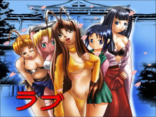 Картинка love hina аниме