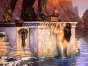 обоя фэнтези, русалки