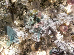 обоя праздничные, украшения