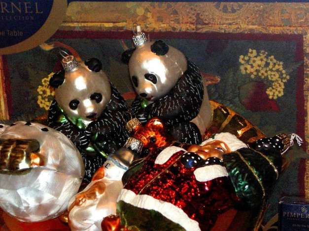 Обои картинки фото christmas, tree, ornaments, праздничные, украшения