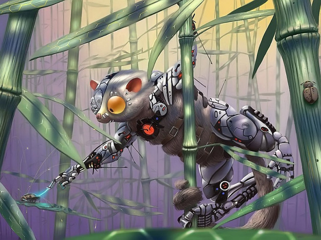Обои картинки фото фэнтези, роботы, киборги, механизмы