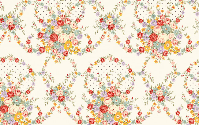 Обои картинки фото рисованные, цветы