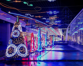 Картинка праздничные новогодние пейзажи